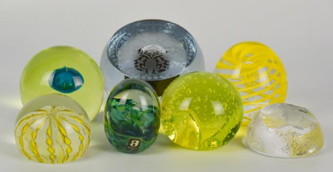 The Seven Paperweights